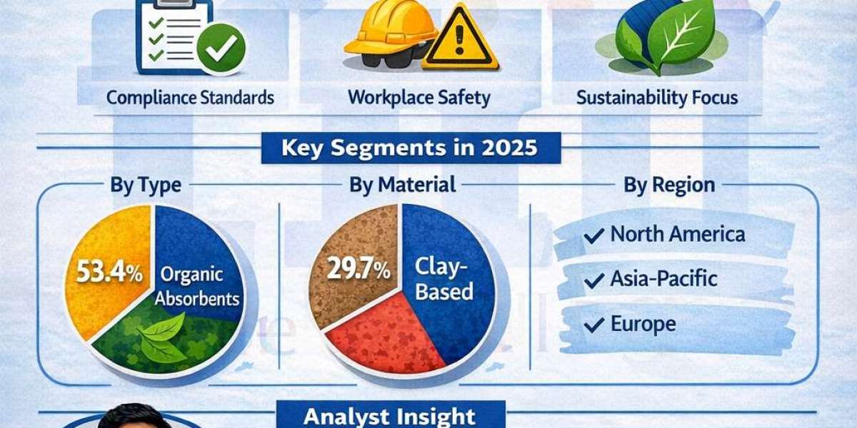 Industrial Absorbent Market to Hit USD 7.0 Billion by 2036 at 3.7% CAGR