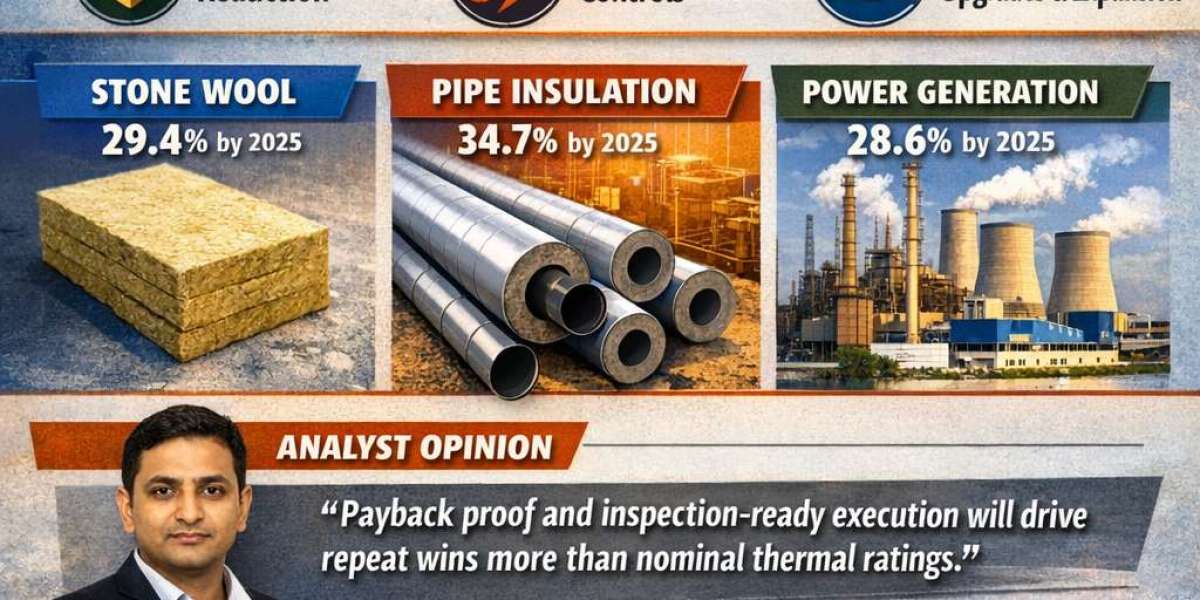 Industrial Insulation Market to Reach USD 15.1 Billion by 2036 at 5.0% CAGR