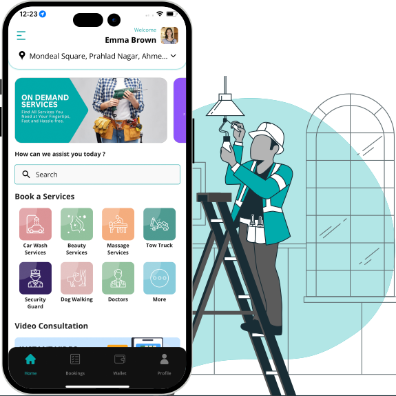 Handy Clone - Home Service App Development