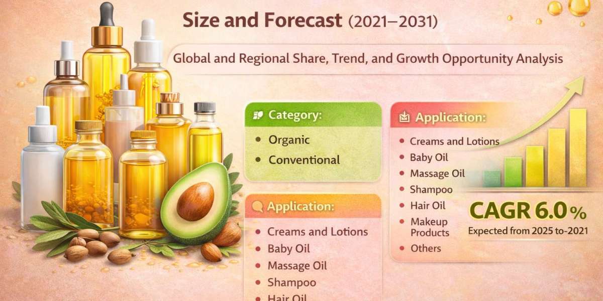 Global Cosmetic Oils Market: Regional Share Analysis and Strategic Outlook to 2031