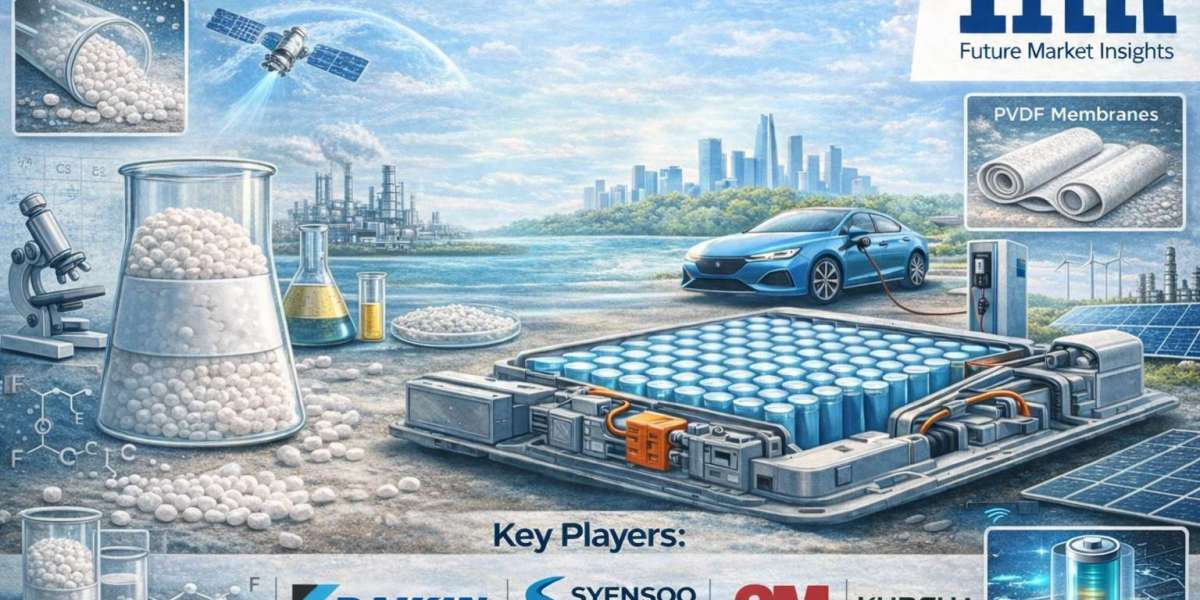 Polyvinylidene Fluoride (PVDF) Market Outlook, EV Battery Demand Forecast (2026–2036)