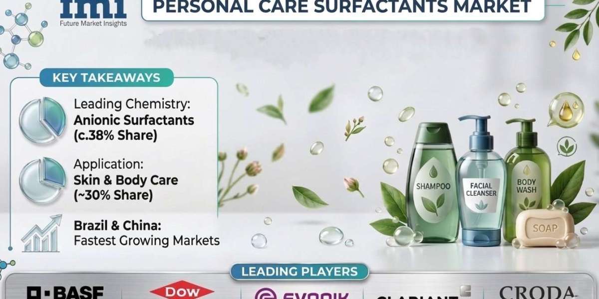 Personal Care Surfactants Market to Reach USD 13.8 Billion by 2036