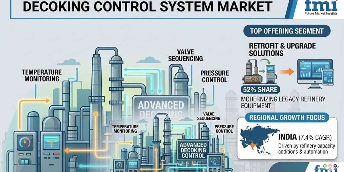 Decoking Control System Market Set to Reach USD 755.3 Million by 2036 with 6.3% CAGR