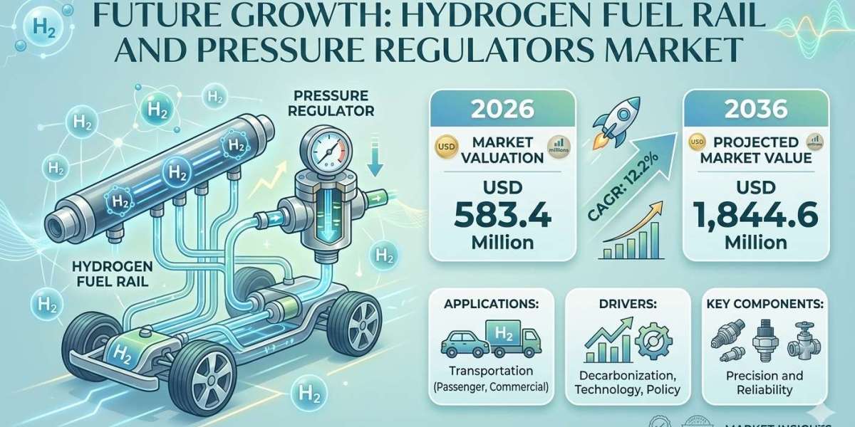 Hydrogen Fuel Rail & Pressure Regulators Market Forecast 2026–2036: Global Market to Reach USD 1,844.6 Million by 20