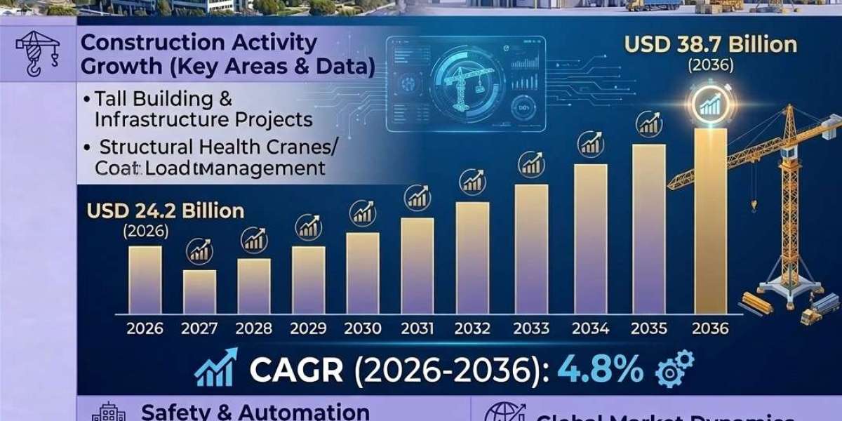 Tower Crane Market Forecast 2026–2036: Global Market to Reach USD 38.7 Billion by 2036 at 4.8% CAGR