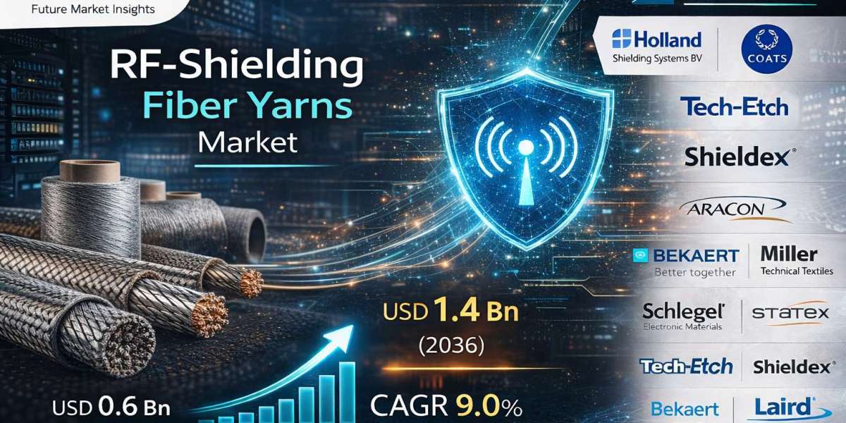 RF-Shielding Fiber Yarns Market Strategic Outlook: 6G Infrastructure and Advanced Electronics Demand (2026–2036)