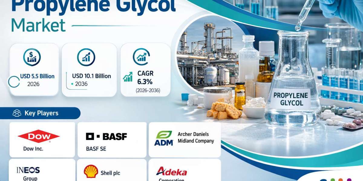 Propylene Glycol Market Growth, Industrial Demand and Forecast Trends (2026–2036)