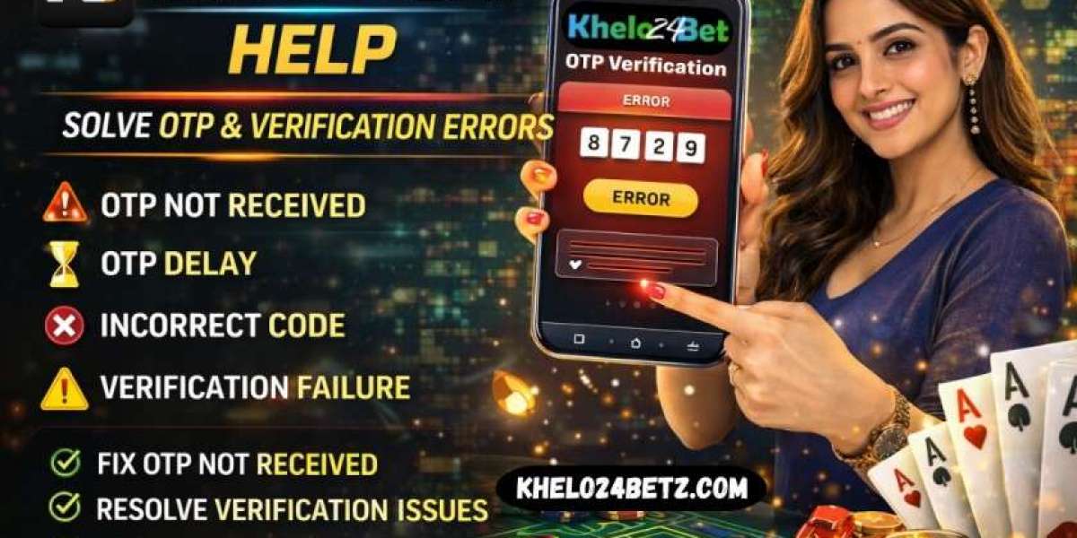 Khelo24bet Help - Solve OTP & Verification Errors