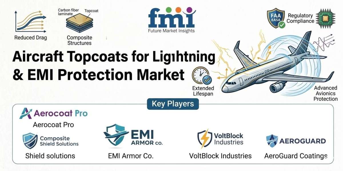 Aircraft Lightning & EMI Protection Topcoat Market to Reach USD 428M by 2036