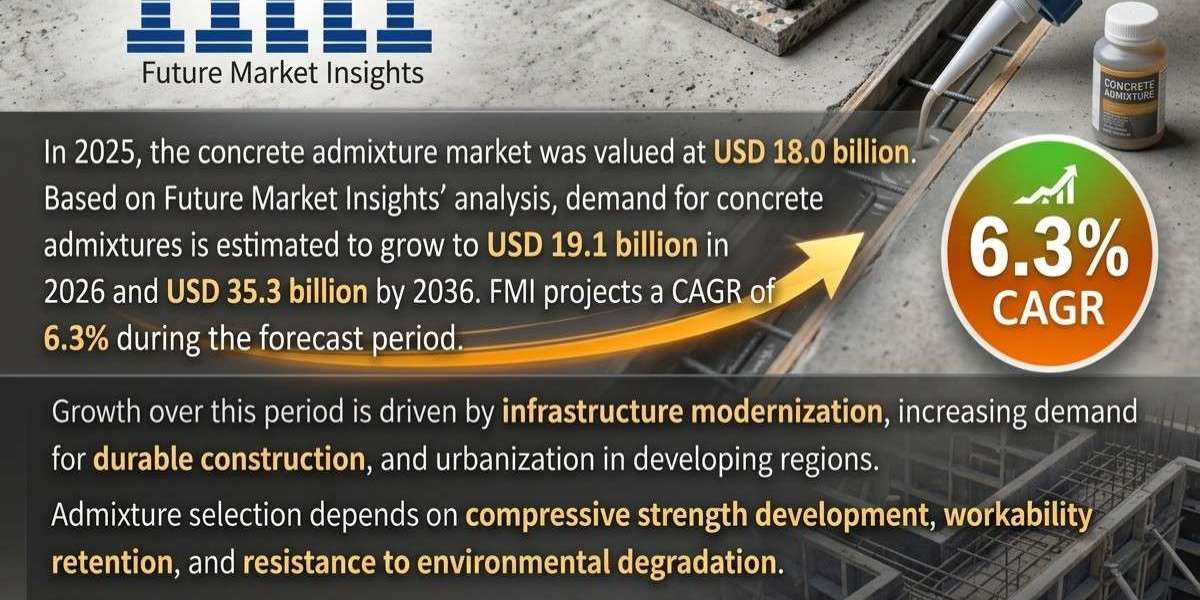 Concrete Admixtures Market Intelligence Report: Price Forecast and Growth Drivers (2026–2036)