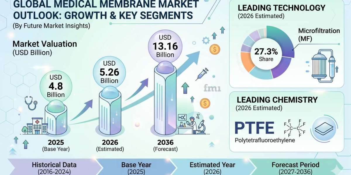 Global Medical Membrane Market Forecast 2026–2036: Market Expansion Driven by Filtration Innovations