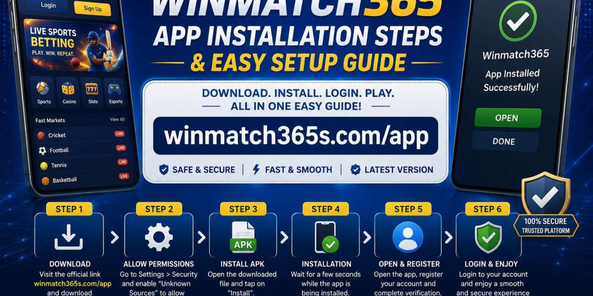 Winmatch365 App Installation Steps & Easy Setup Guide