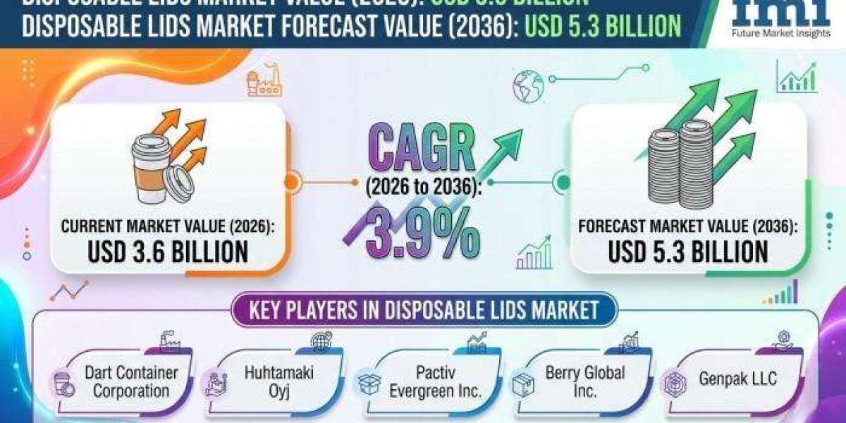 Disposable Lids Market Advances with Tamper-Evident Designs for Food Delivery Applications Worldwide