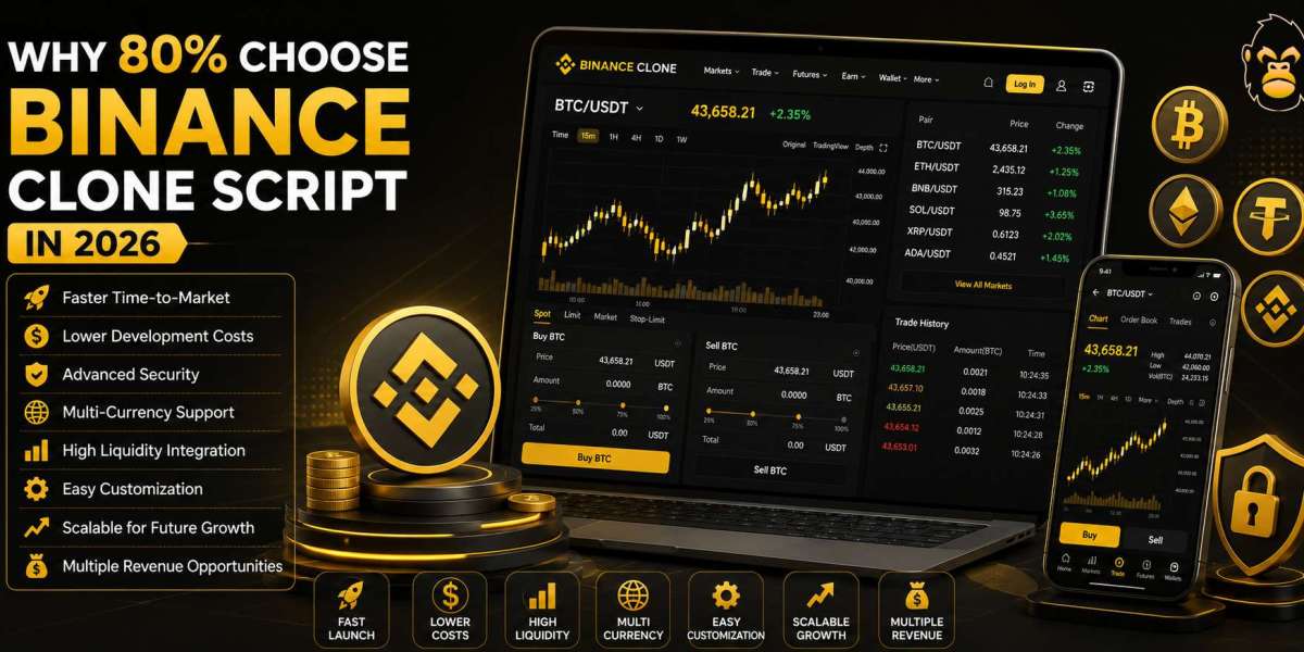Why 80% of Crypto Entrepreneurs Choose a Binance Clone Script in 2026