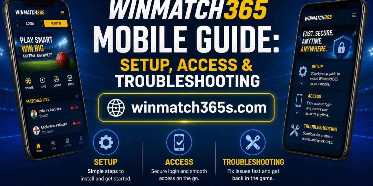 Winmatch365 Mobile Guide: Setup, Access & Troubleshooting