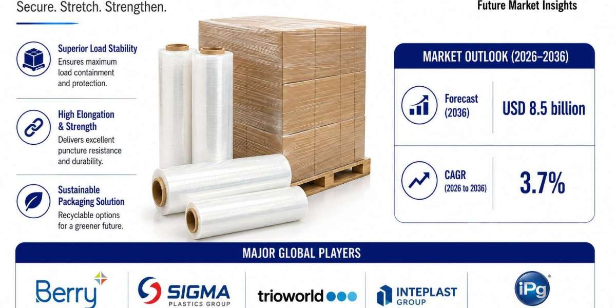 Stretch Films Market to Reach USD 8.5 Billion by 2036 | Rising Demand for Secure Transportation Packaging Supports Expan