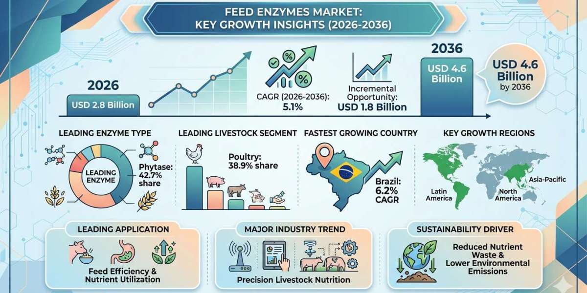 Feed Enzymes Market to Reach USD 4.6 Billion by 2036