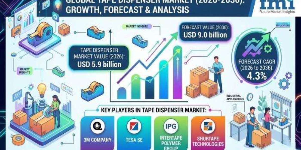 Tape Dispenser Market Strengthened by Expanding Demand for Recyclable Packaging Formats