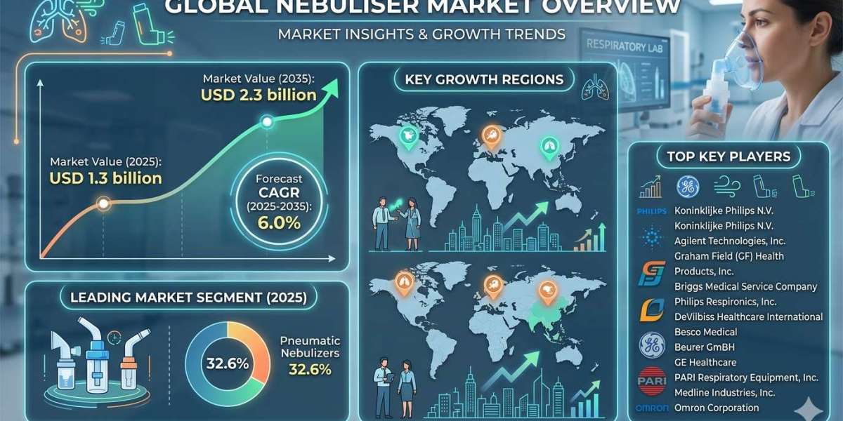 Global Nebuliser Market Forecast 2025–2035: Market Expansion Driven by Respiratory Illnesses