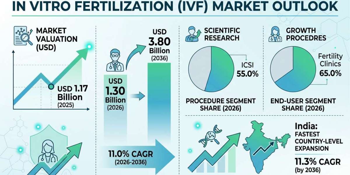 In Vitro Fertilization Market Forecast 2026–2036: Global Expansion Driven by Delayed Childbearing