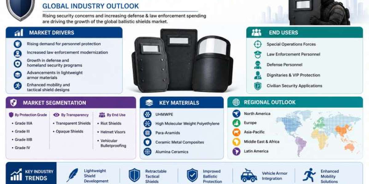 Ballistic Shields Market Witnesses Strong Global Adoption