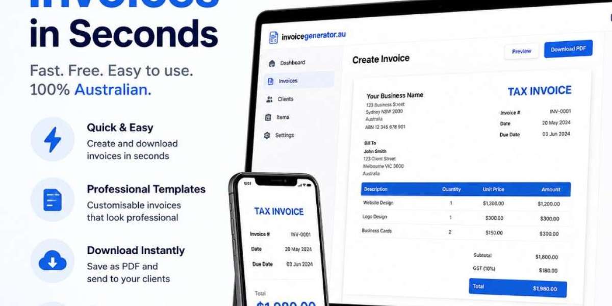 Why Businesses Prefer an online invoice generator Australia for Faster Billing
