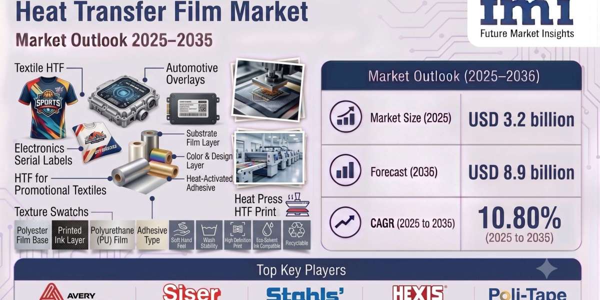 Heat Transfer Films Market to Reach USD 8.9 Billion by 2035 | Growth in Promotional Product Printing Drives Market Devel