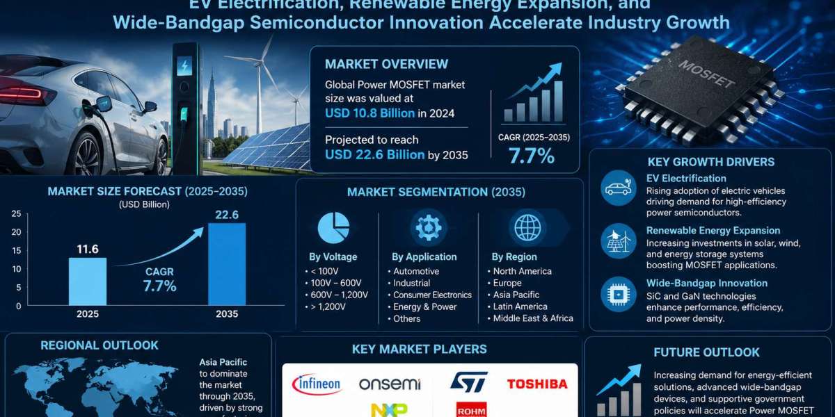 From EVs to AI Data Centers: The Expanding Role of Power MOSFETs in Modern Electronics