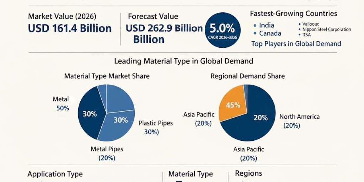 Pipe Market Driving USD 262.9 Billion by 2036