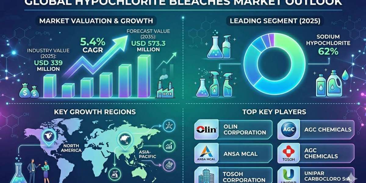 Hypochlorite Bleaches Market Forecast 2026–2036: Market Expansion Driven by Sanitation Regulations