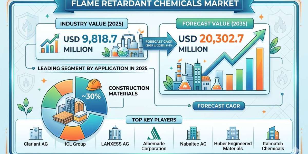 Global Flame Retardant Chemicals Market Forecast 2026–2036: Market Expansion Driven by Safety Regulations