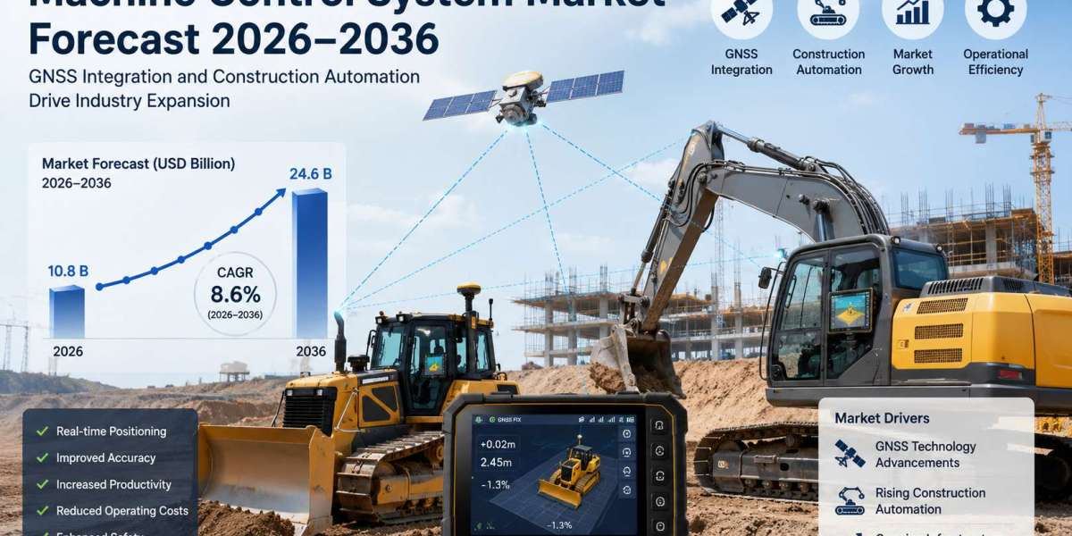 Machine Control System Market Trends 2026–2036: AI, Automation, and Connected Jobsite Technologies