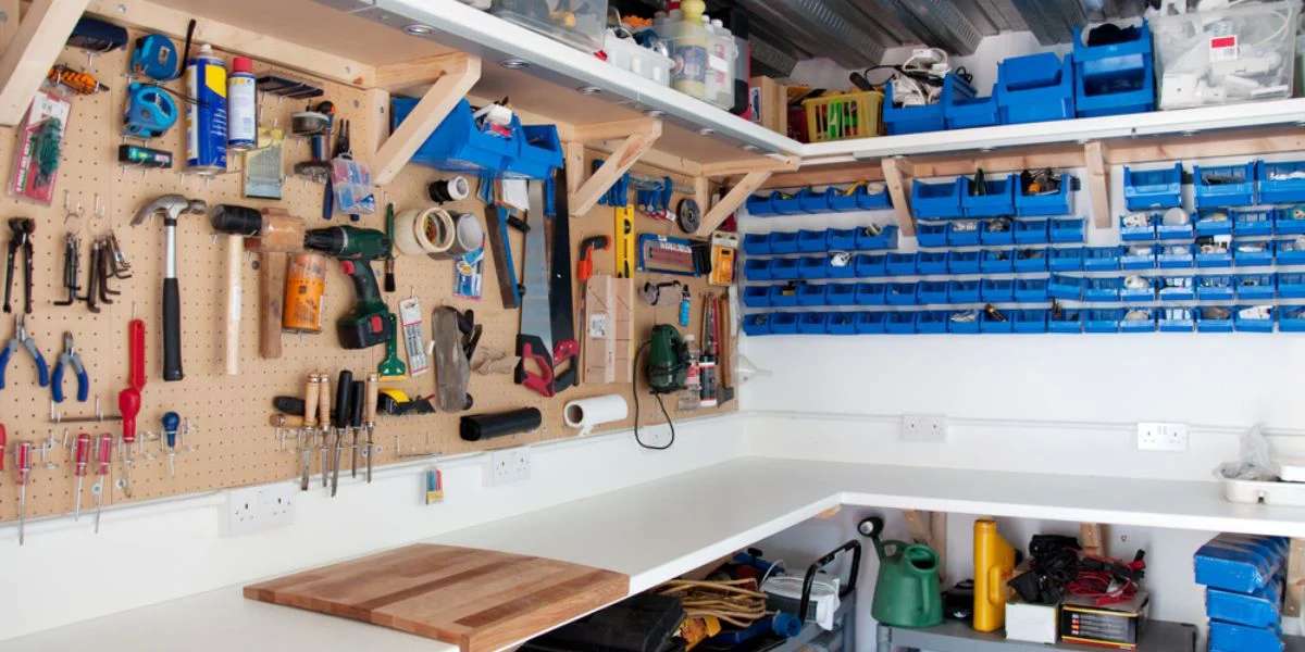 Arbeitsplatzbedarf einer ehrlichen Werkstatt an der