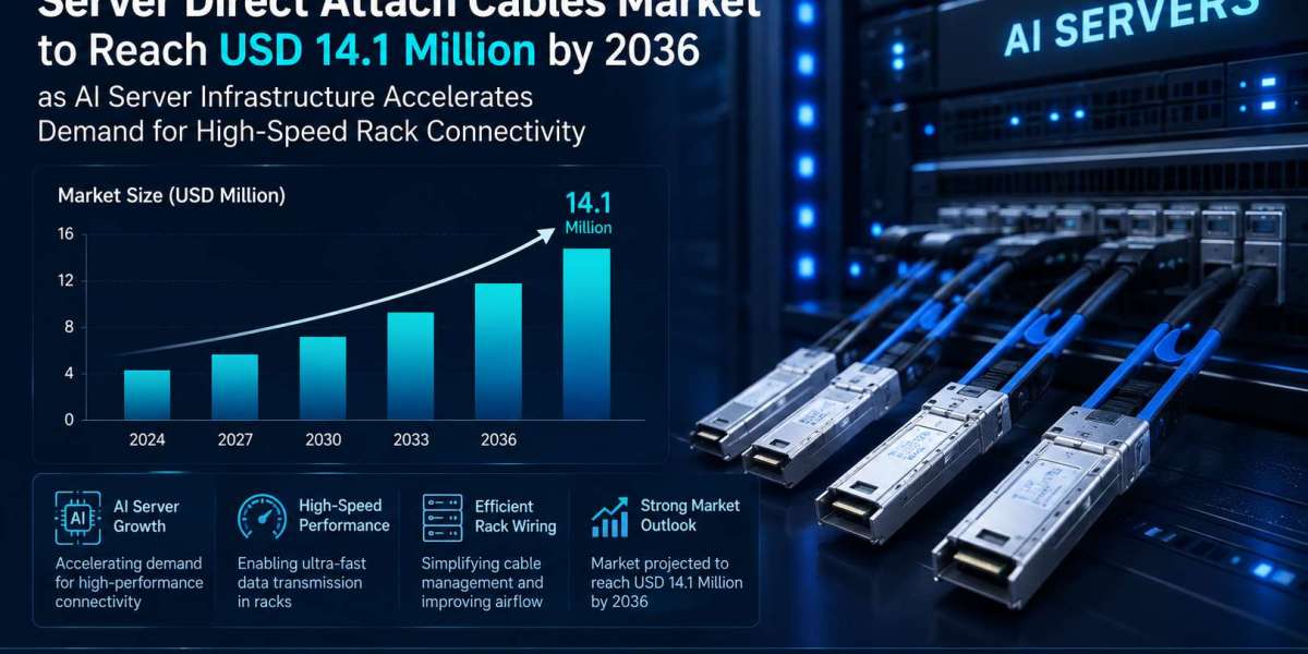 Server Direct Attach Cables Market Analysis: Key Drivers Behind 11.2% CAGR Through 2036