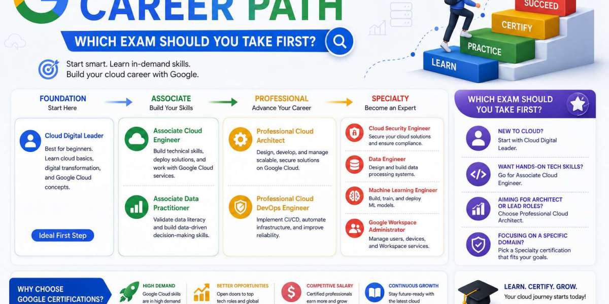 Google Certifications Career Path: Which Exam Should You Take First?