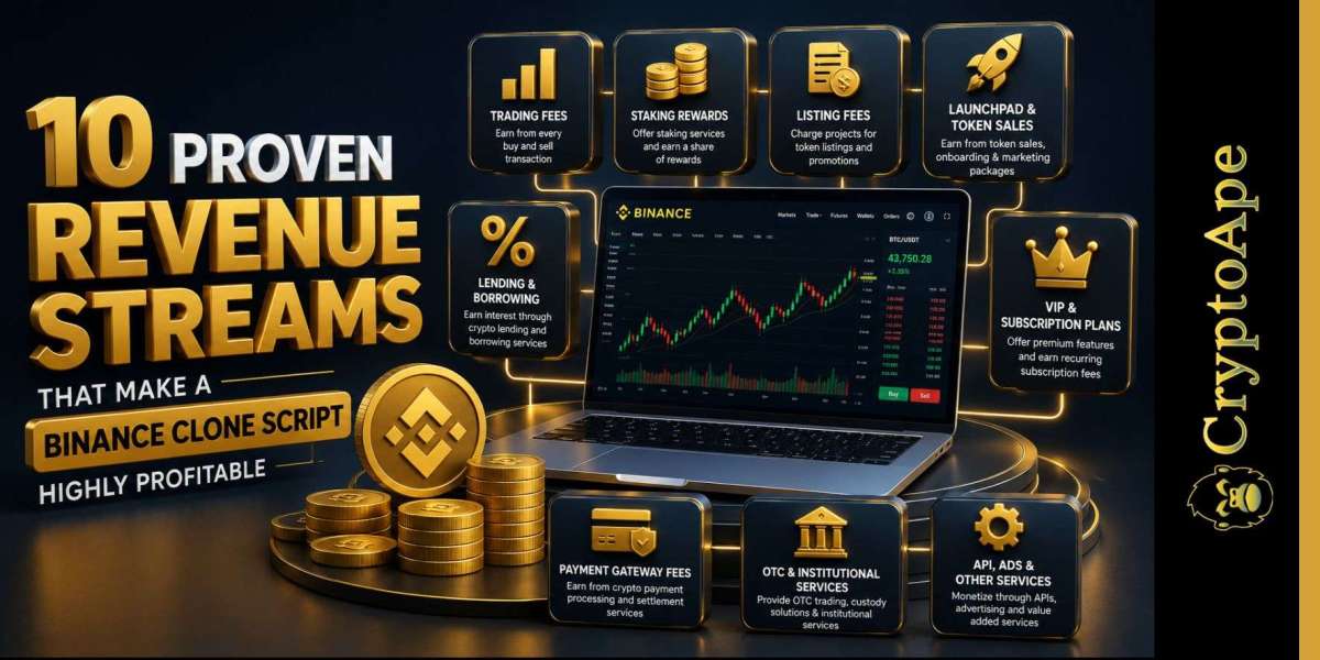 10 Proven Revenue Streams That Make a Binance Clone Script Highly Profitable