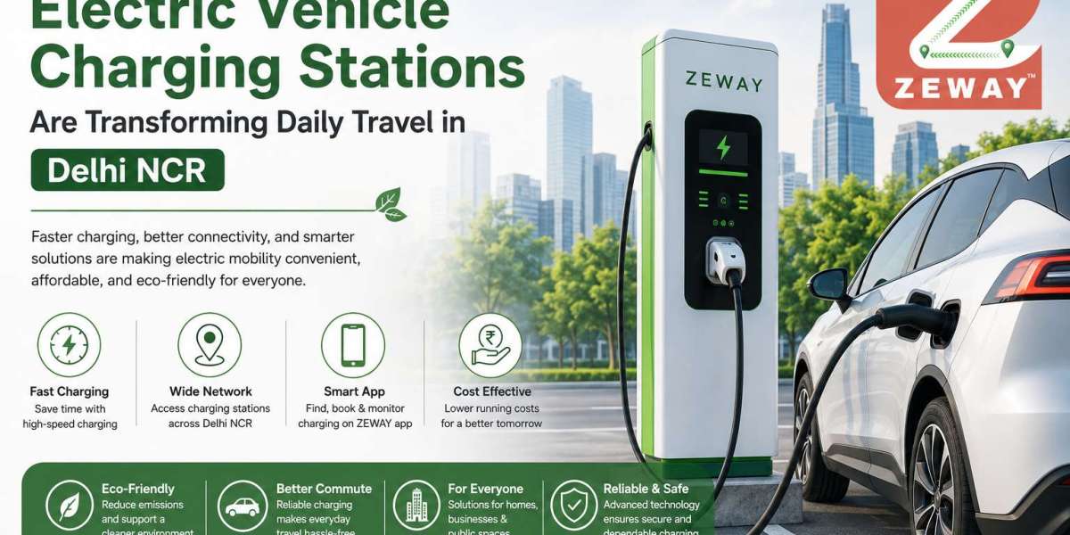 How Electric Vehicle Charging Stations Are Transforming Daily Travel in Delhi NCR