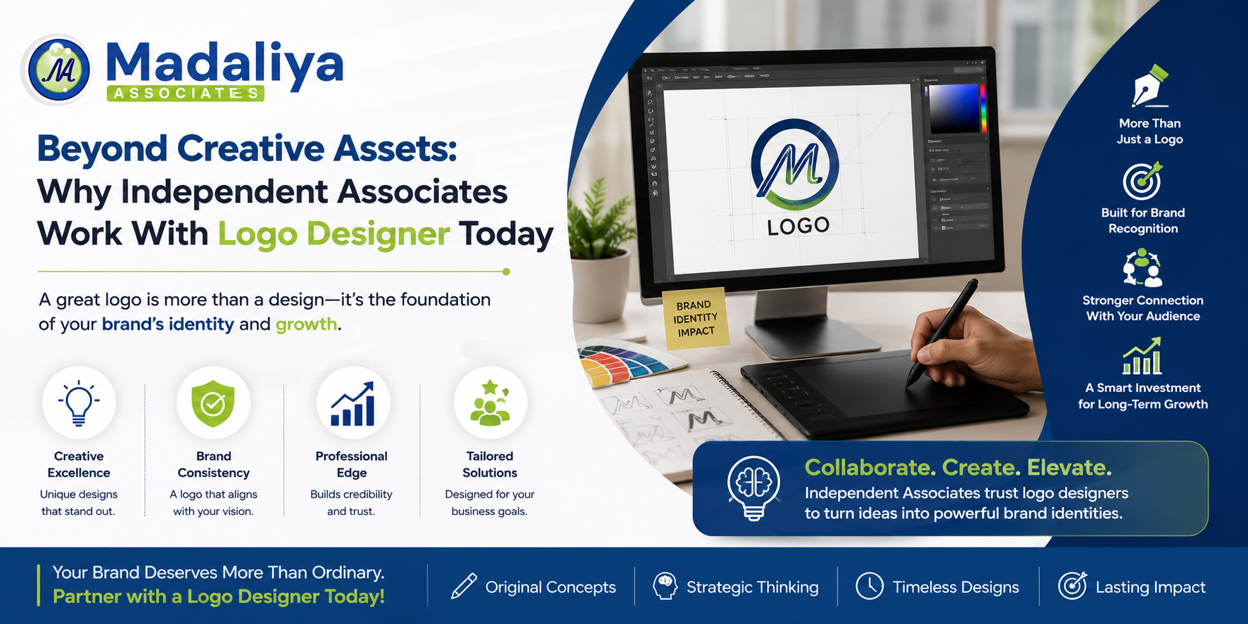 Beyond Creative Assets: Why Independent Associates Work With Logo Designer Today