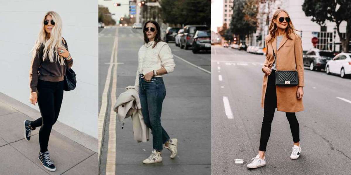 The reality star wore a Golden Goose latte hued scarf