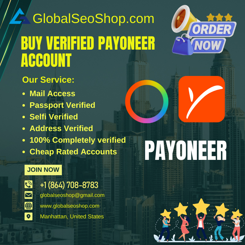 Buy Verified Payoneer Account -Personal & Business Tiers