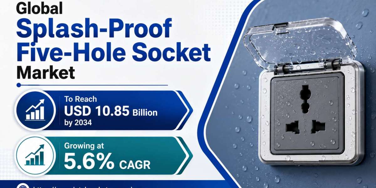Global Splash-Proof Five-Hole Socket Market to Reach USD 10.85 Billion by 2034, Growing at 5.6% CAGR
