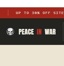 Peace in war Profile Picture
