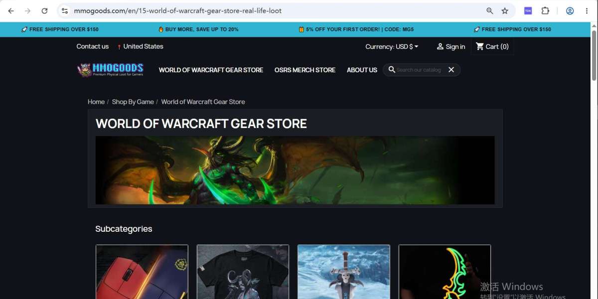 MMOGOODS World of Warcraft Gear Store Bring The Magic of Azeroth To Your Space