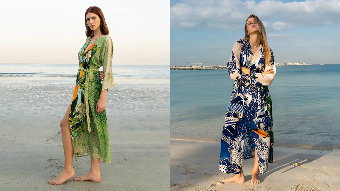 Types of Kimono Dresses and How to Style Them - Dhara Sheth Dubai