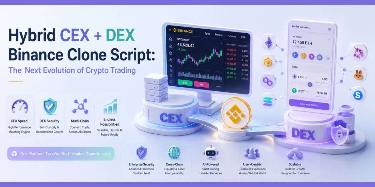 Hybrid CEX + DEX Binance Clone Script: The Next Evolution of Crypto Trading