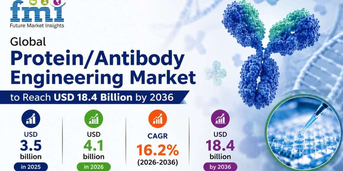 Global Protein/Antibody Engineering Market to Reach USD 18.4 Billion by 2036 Driven by Generative AI, Rational Design, a