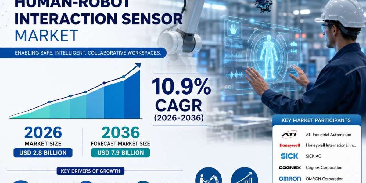 Force and Torque Sensors Dominate the Industrial Human-Robot Interaction Sensor Market