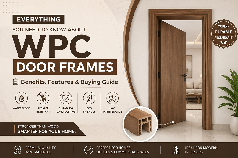 Everything You Need to Know About WPC Door Frames
