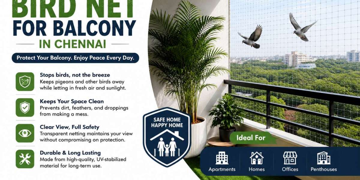 Bird Net for Balcony in Chennai