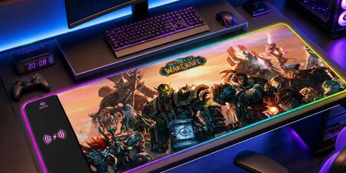 Iowa Gamer Review | Alliance & Horde RGB desk mats, World of Warcraft Gear Store